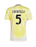 Juventus Manuel Locatelli #5 Vieraspaita 2024-25 Lyhythihainen